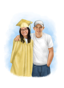 Graduation Color Portrait